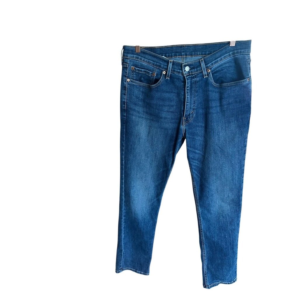 Levis 511 Slim Fit Jeans Mens 34x30 Medium Wash Blue Denim waterless casual